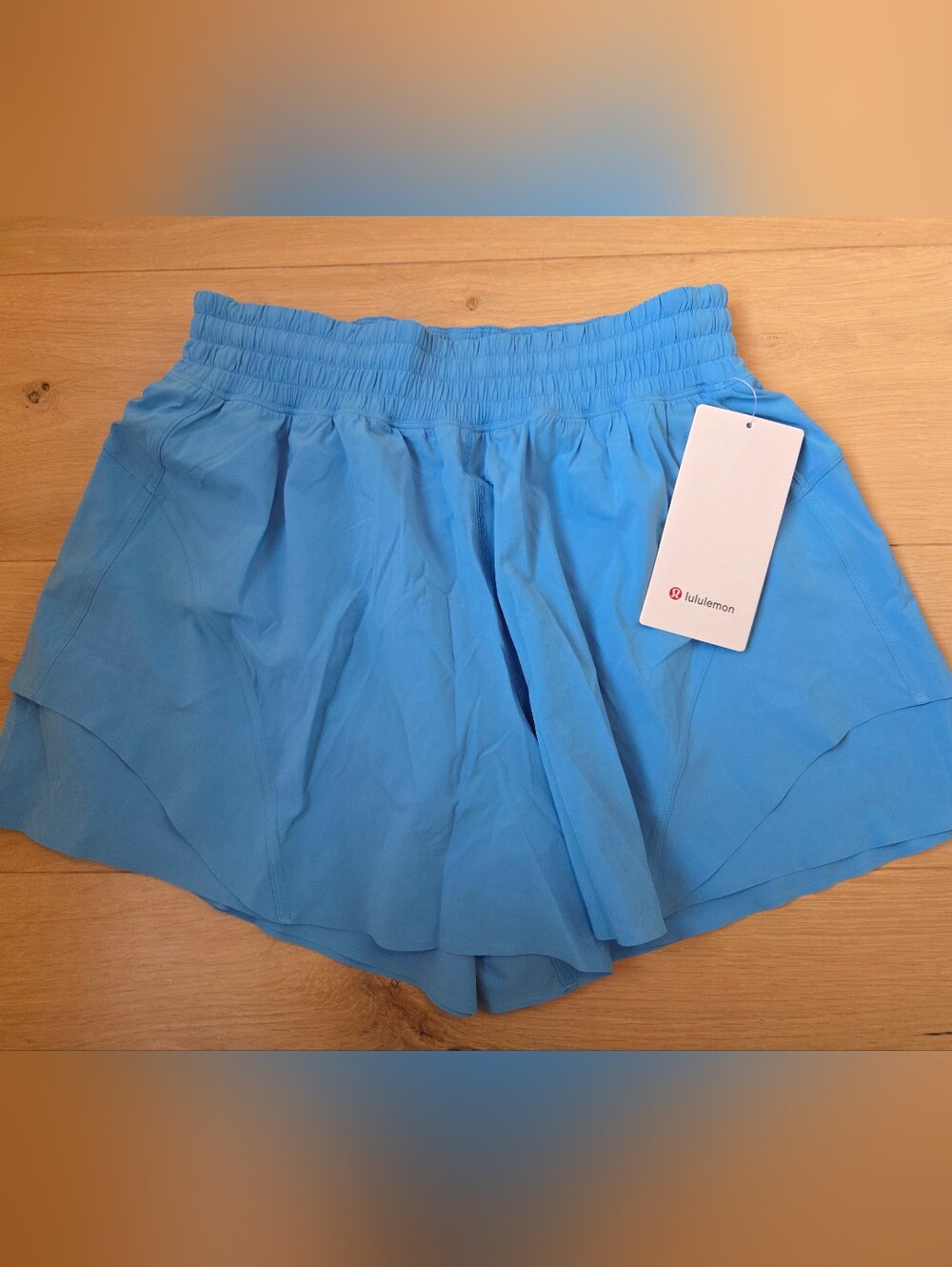 Lululemon Shake It Out High-Rise Running Short 4"Size S Ocean Wave